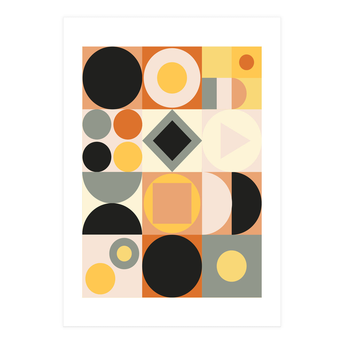 Mescolanza - Rebelion of Geometrica  (Print Only)