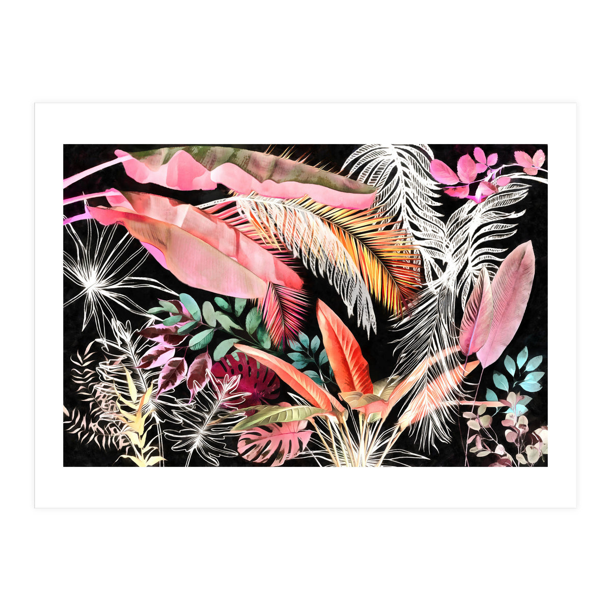 Tropical Foliage 05 (Print Only)