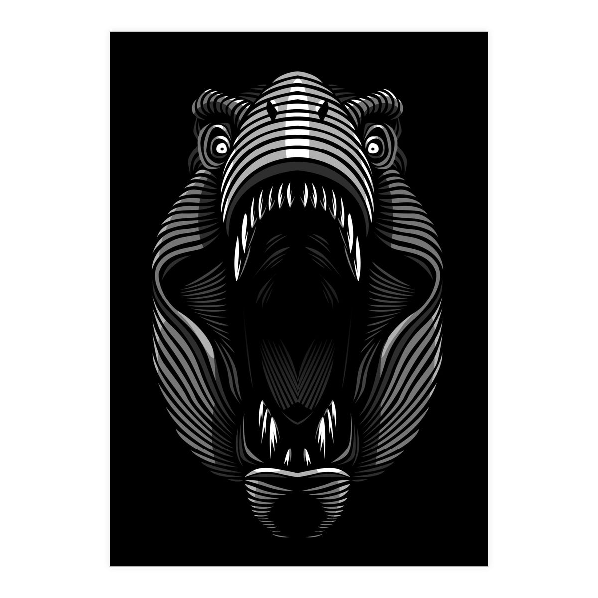 T-Rex Lines (Print Only)