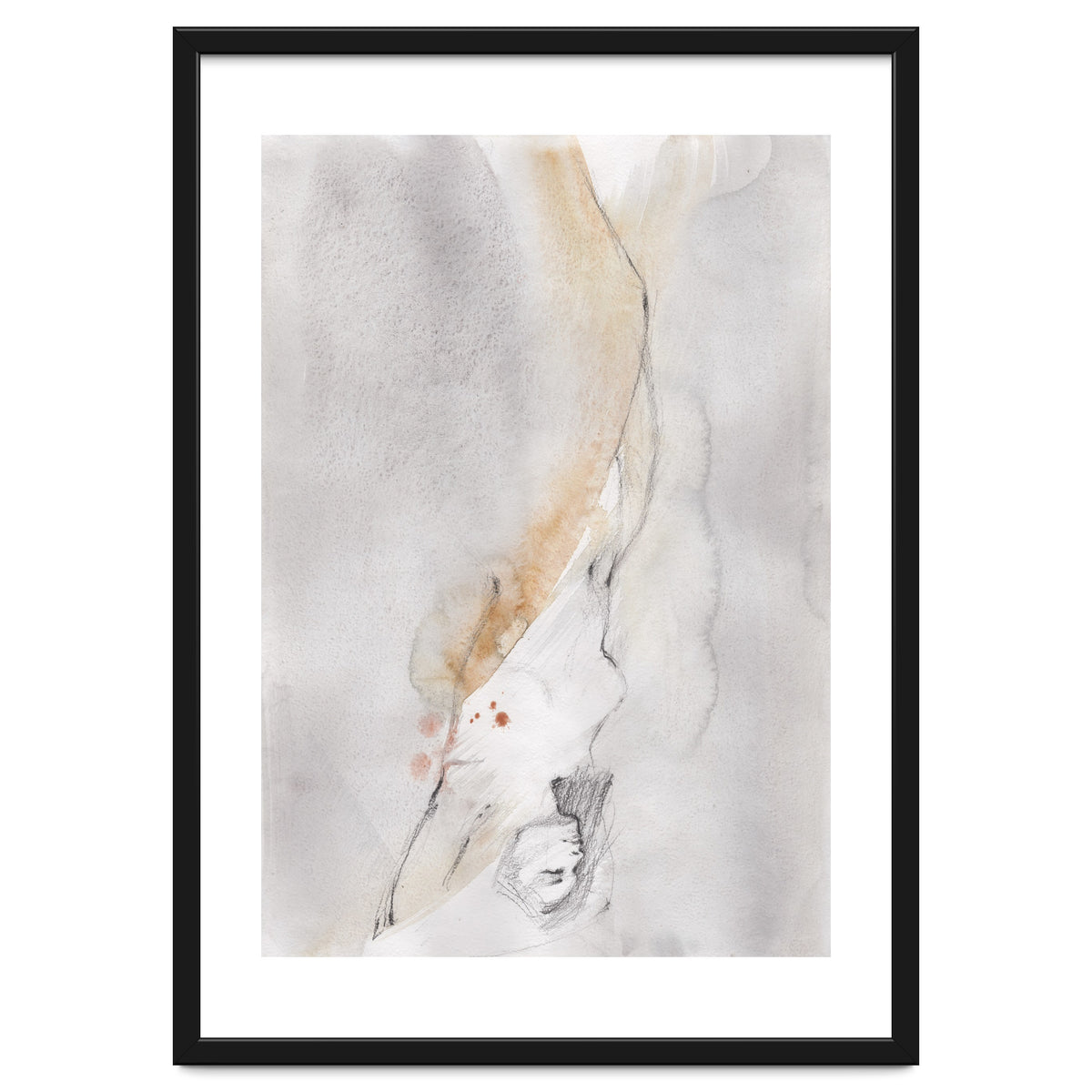 Drawing of a beautiful girl