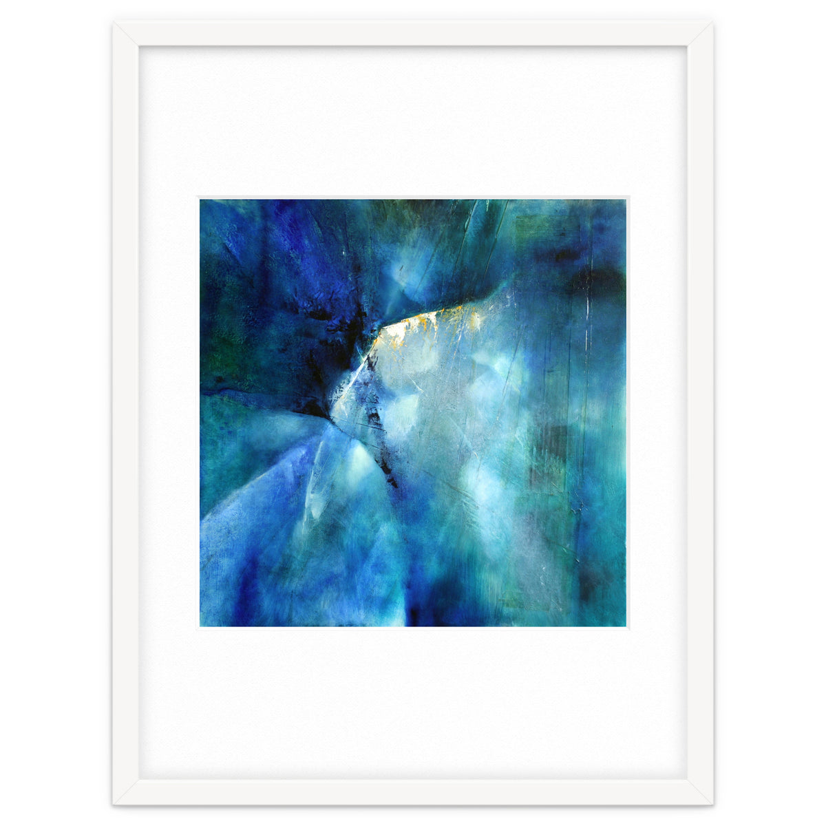 Komposition In Blau - blue composition