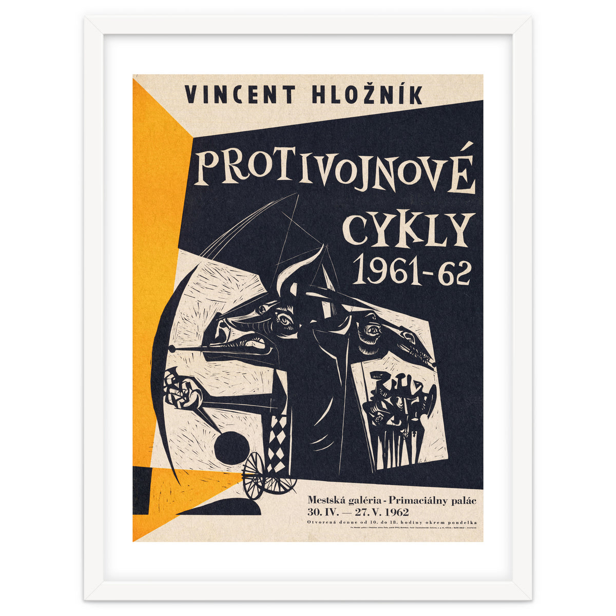 Vincent Hložník Anti War Exhibition