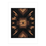 Urban Tribal Pattern No.7 - Aztec - Wood (Print Only) thumbnail