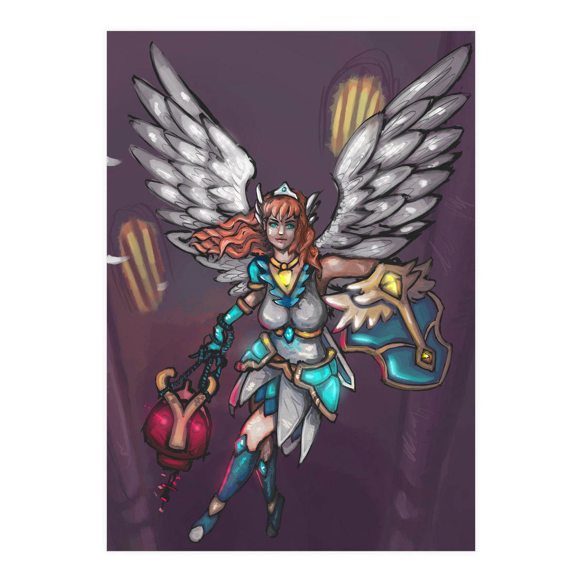 Valkyrie's Glory (Print Only)