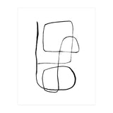 Mid-Century Line Art Print #3 (Print Only) thumbnail