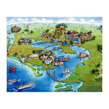 Tampa Bay Illustrated Map (Print Only) thumbnail