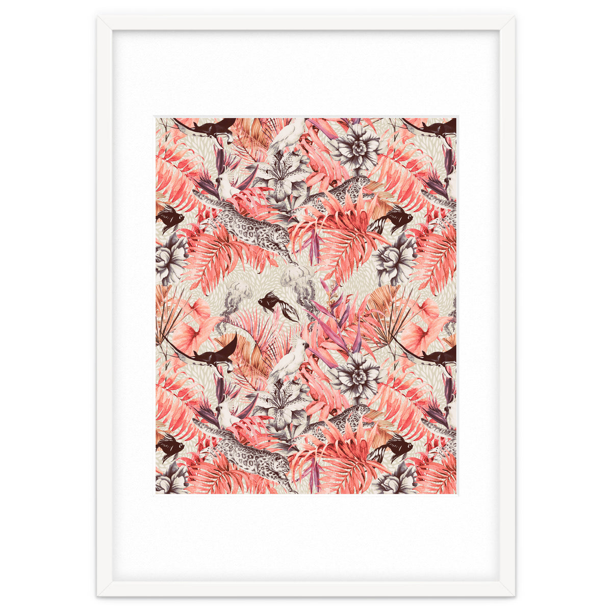 Tropical paradise pink