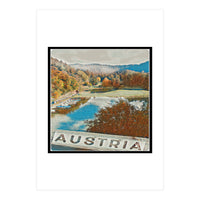 Boats on Austria. (Print Only)