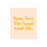 Sun, Sea, The Sand & Me (Print Only) thumbnail