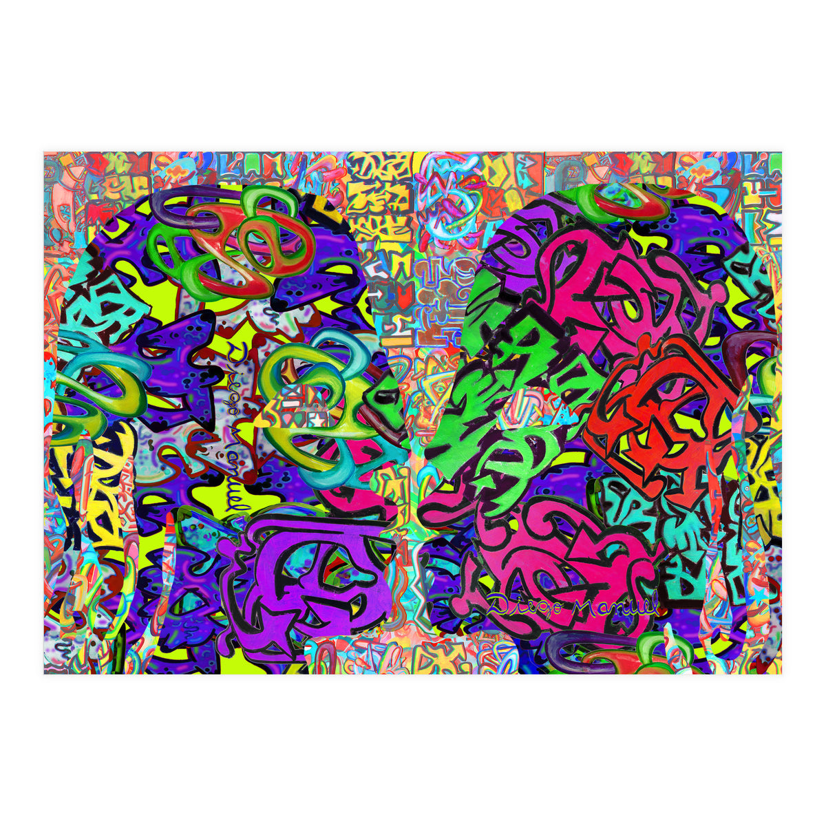 Abstracto Pop Nuevo B15 (Print Only)