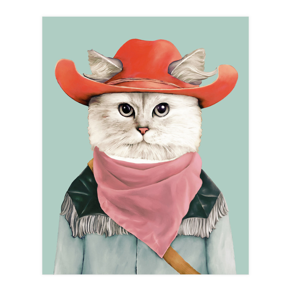 Rodeo Cat (Print Only)
