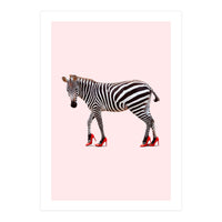 Zebra Heels (Print Only)