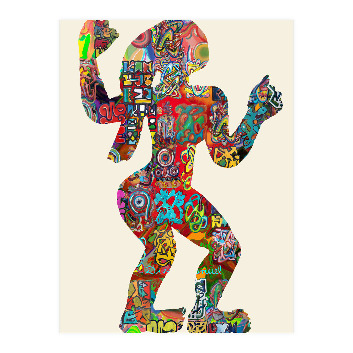 Graffiti Digital Nuevo 5 (Print Only)