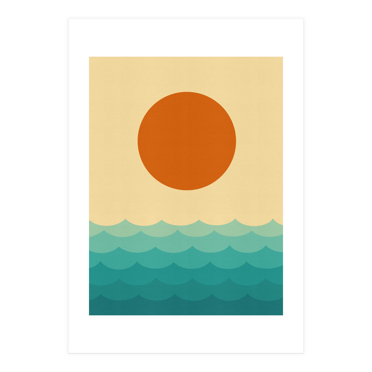 Geometric landscape V (Print Only)