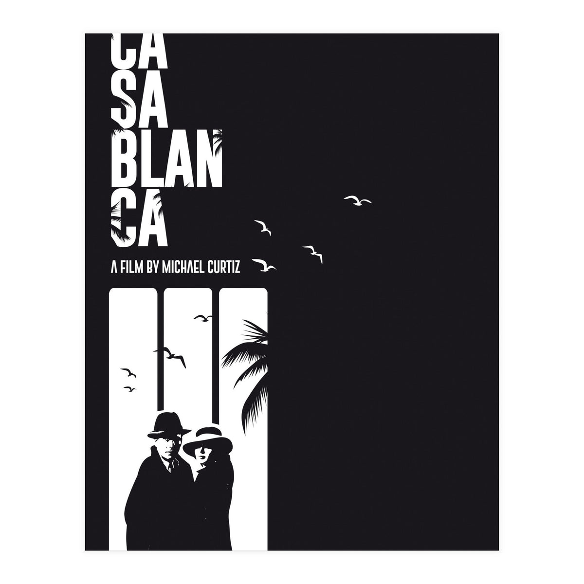 Casablanca movie poster (Print Only)