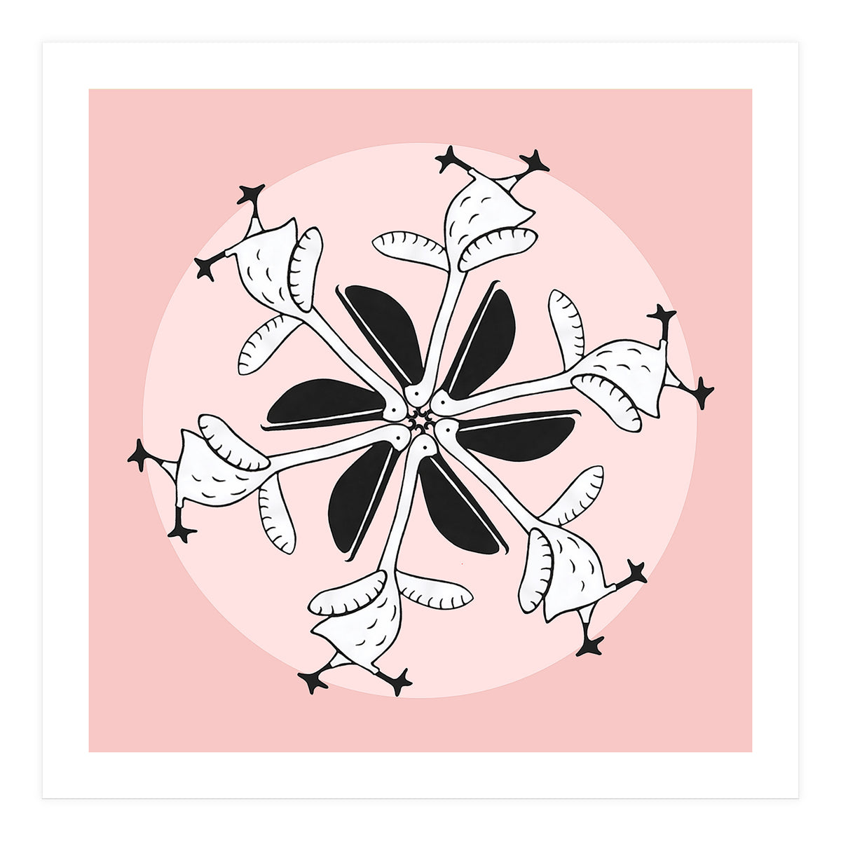 Pelican Wheel (Print Only)