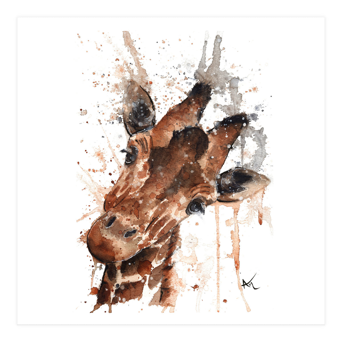 Giraffe- Wildlife Collection (Print Only)
