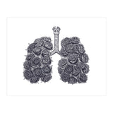 Lungs With Peonies (Print Only) thumbnail