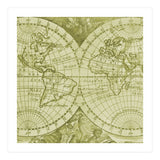 Vintage Mapa Mundi (Print Only) thumbnail