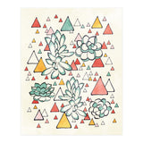 Succulent And Triangles (Print Only) thumbnail