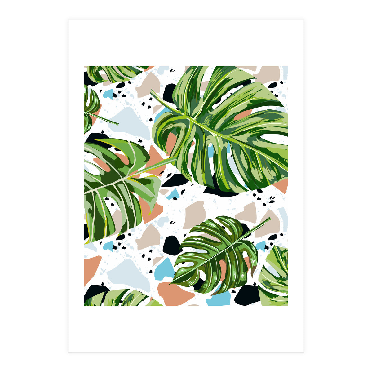 And In Nature I Find The Missing Pieces I Have Been Searching For #botanical (Print Only)