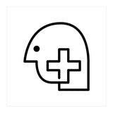 Head Plus_White (Print Only) thumbnail