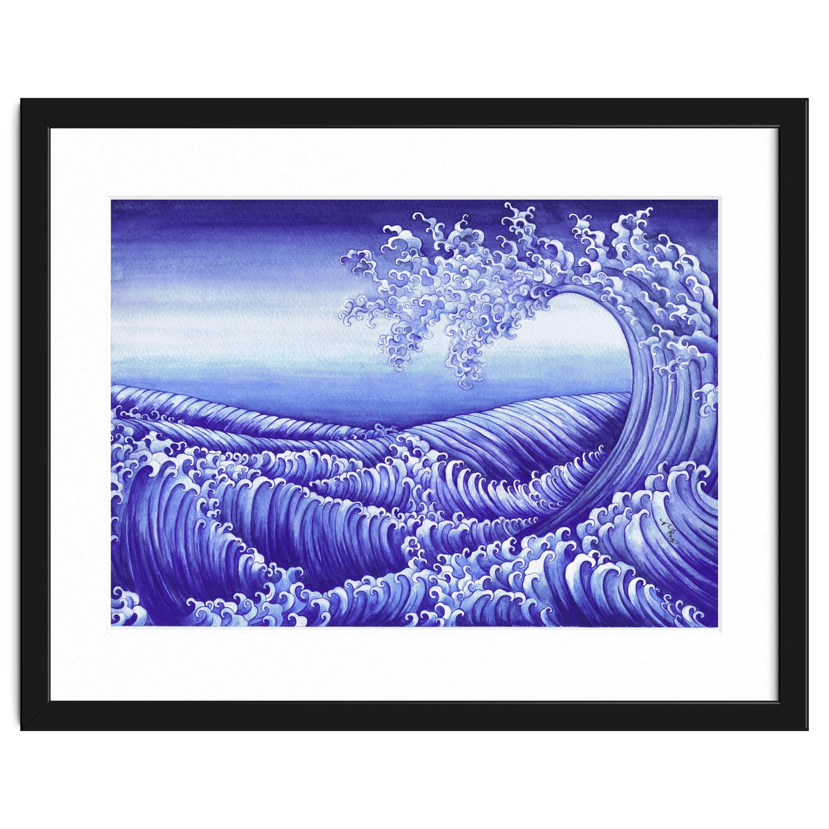 Turbulent Water Triptych part 3