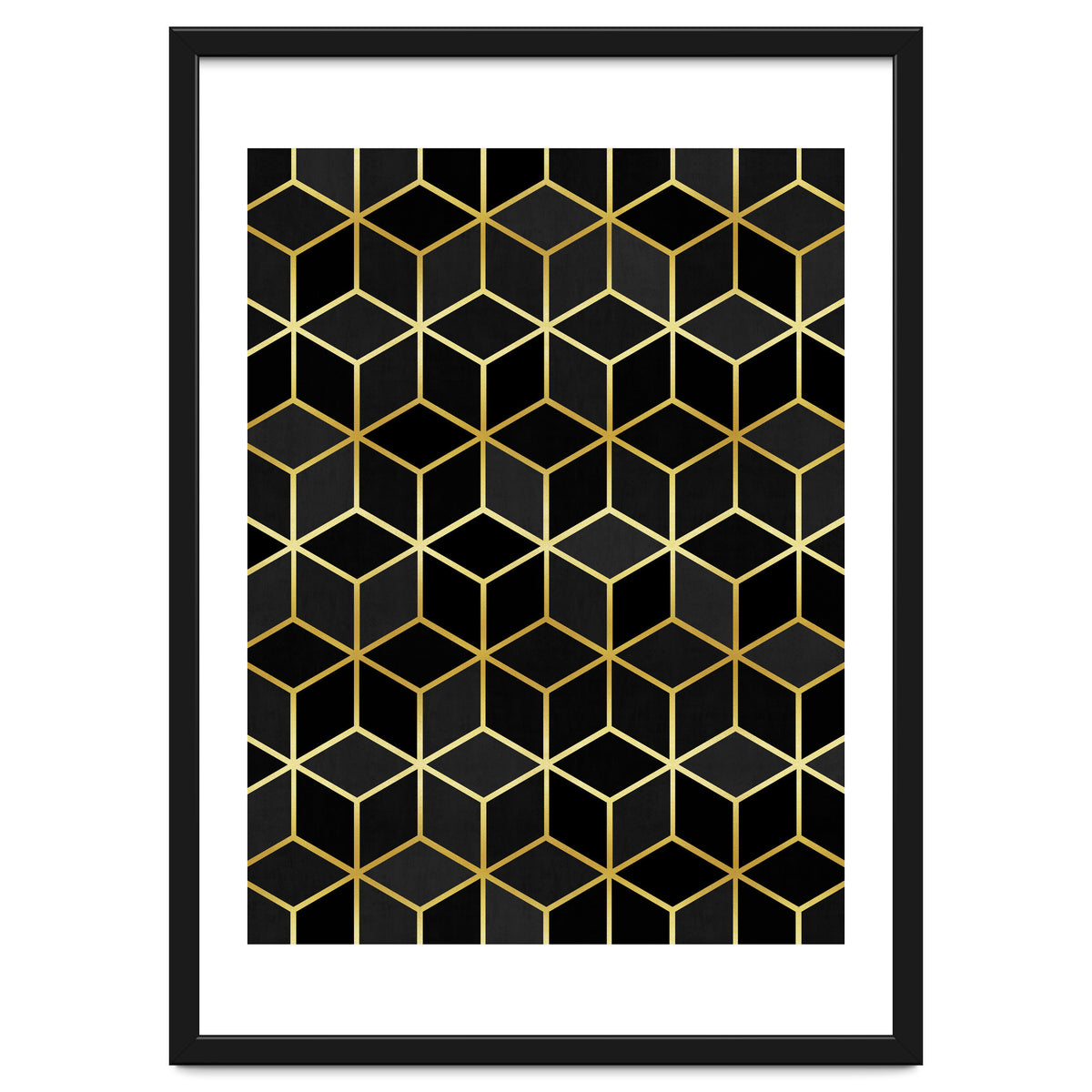 Colorful and golden pattern IV