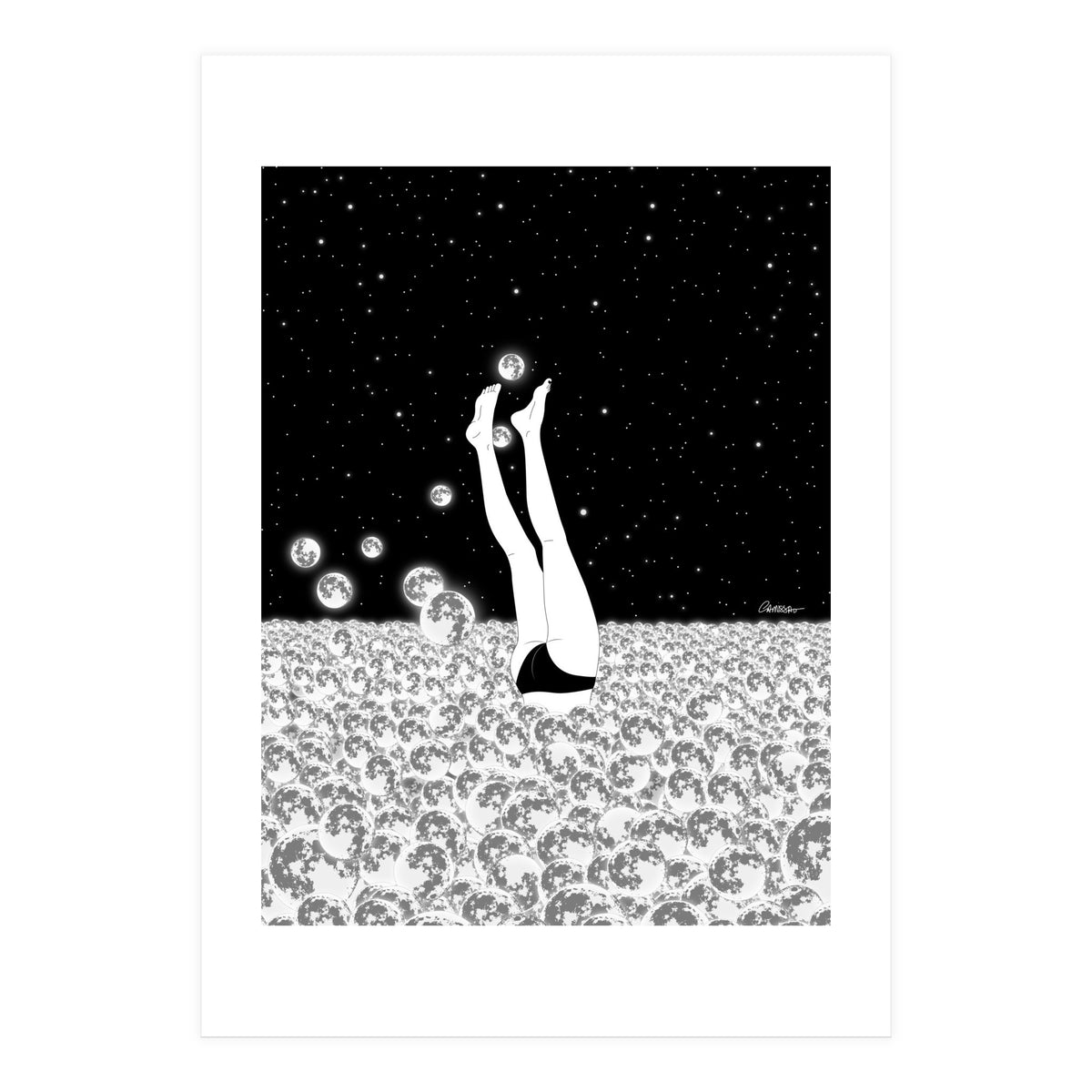 Space Is My Playground (Print Only)