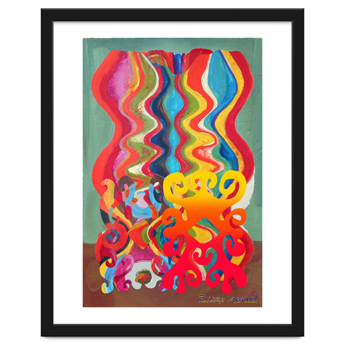 Pop Abstract Asimetrico A7