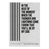 Noel Gallagher's High Flying Birds - In The Heat Of The Moment (Print Only) thumbnail
