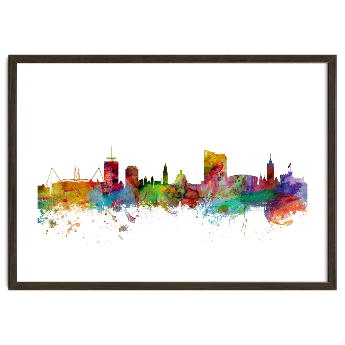 Cardiff Wales Skyline