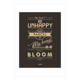 My Being Is In Full Bloom - Rumi Quote Typography (Print Only) thumbnail