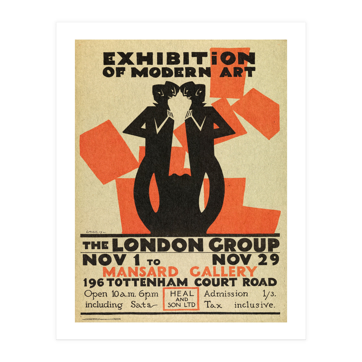 The London Group, Modern Art Exhibition (Print Only)