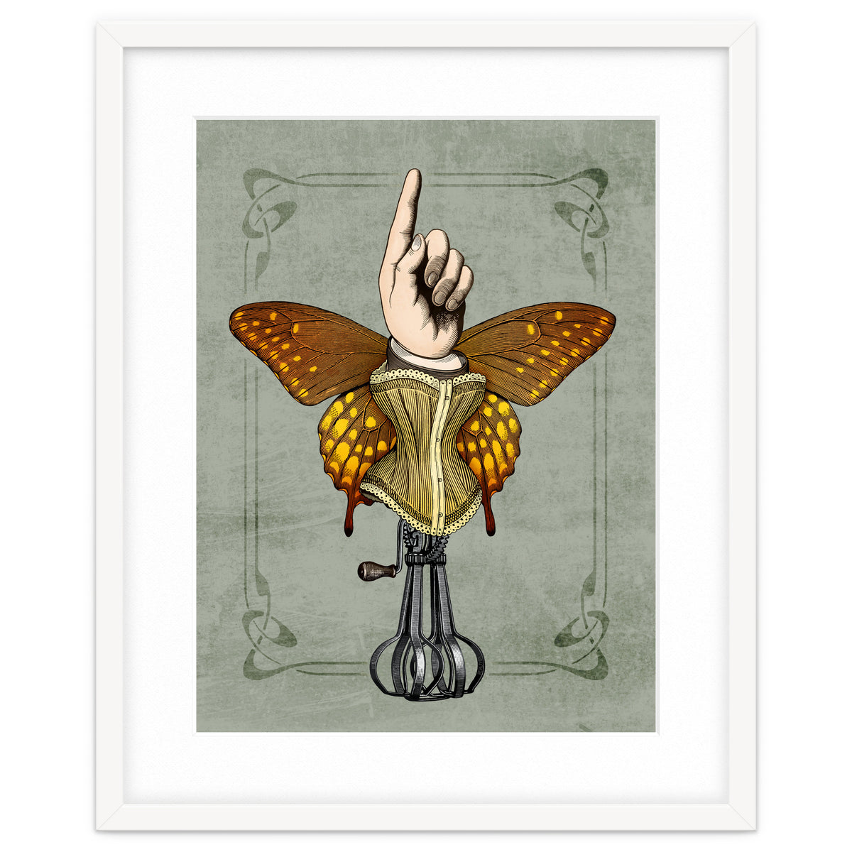 Butterhand Portrait