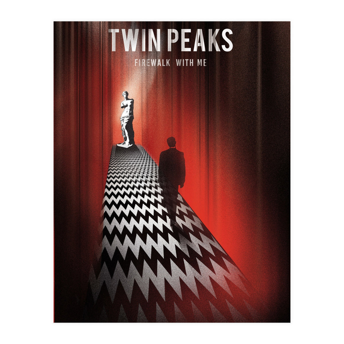 Twin Peaks poster (Print Only)