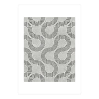 My Favorite Geometric Patterns No.30 - Grey (Print Only)