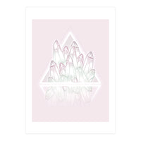 Crystals Pink (Print Only)