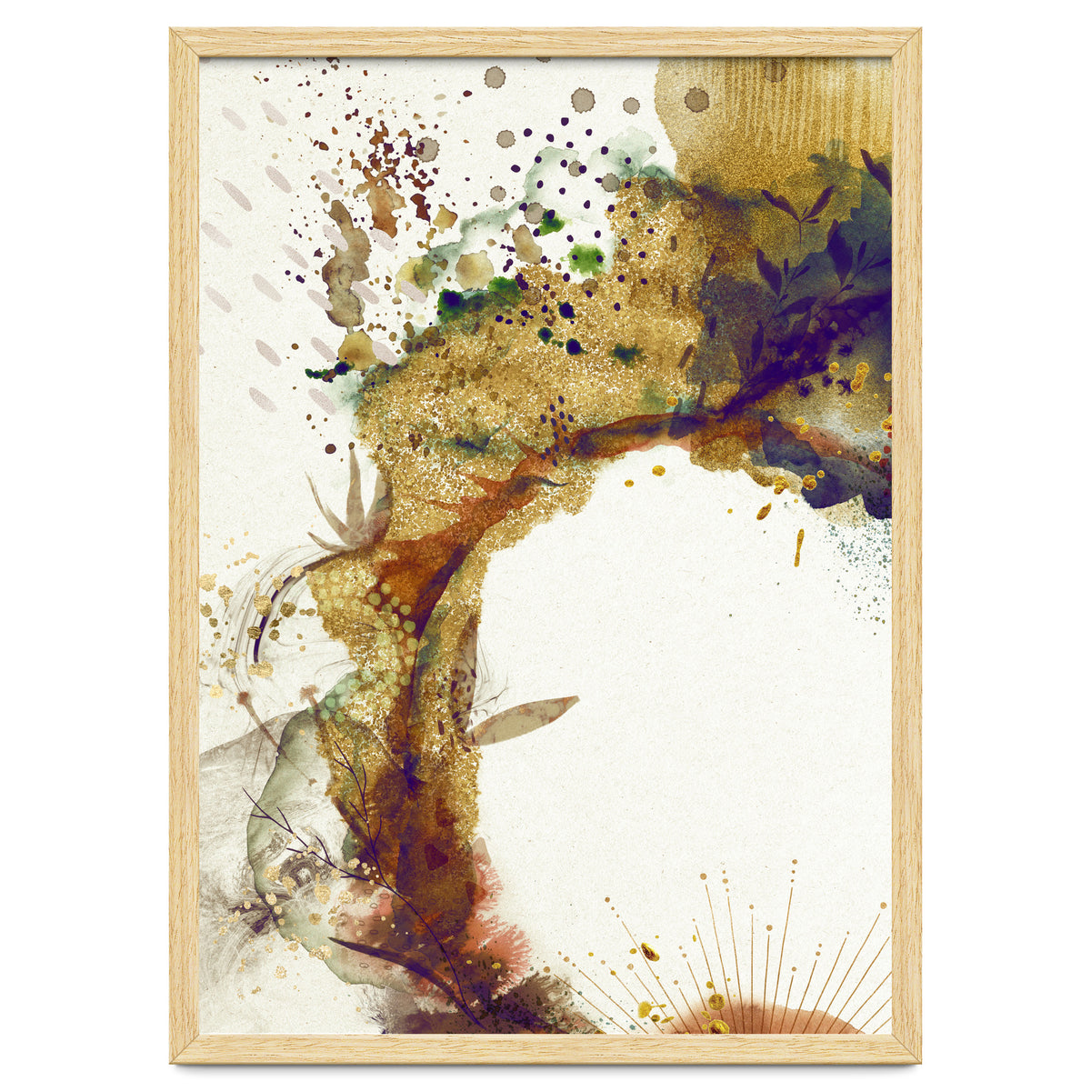 Abstract Floral - Autumn Winds