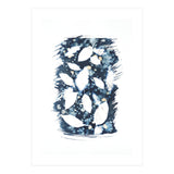 Indigo Blue Botanical Leaves No. 10 (Print Only) thumbnail