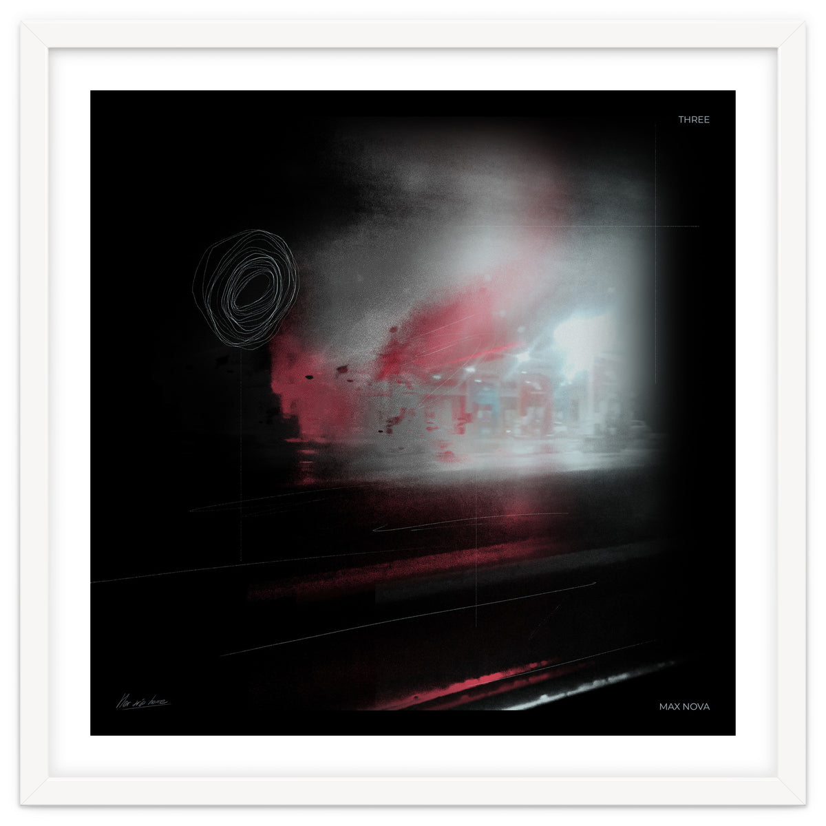 Her trip home. Three