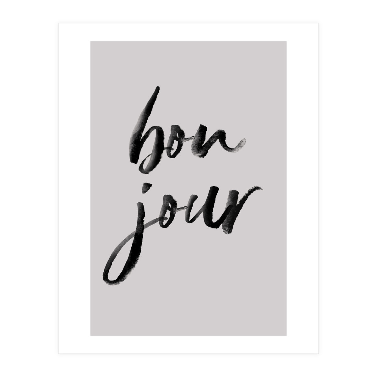 Bon Jour  (Print Only)