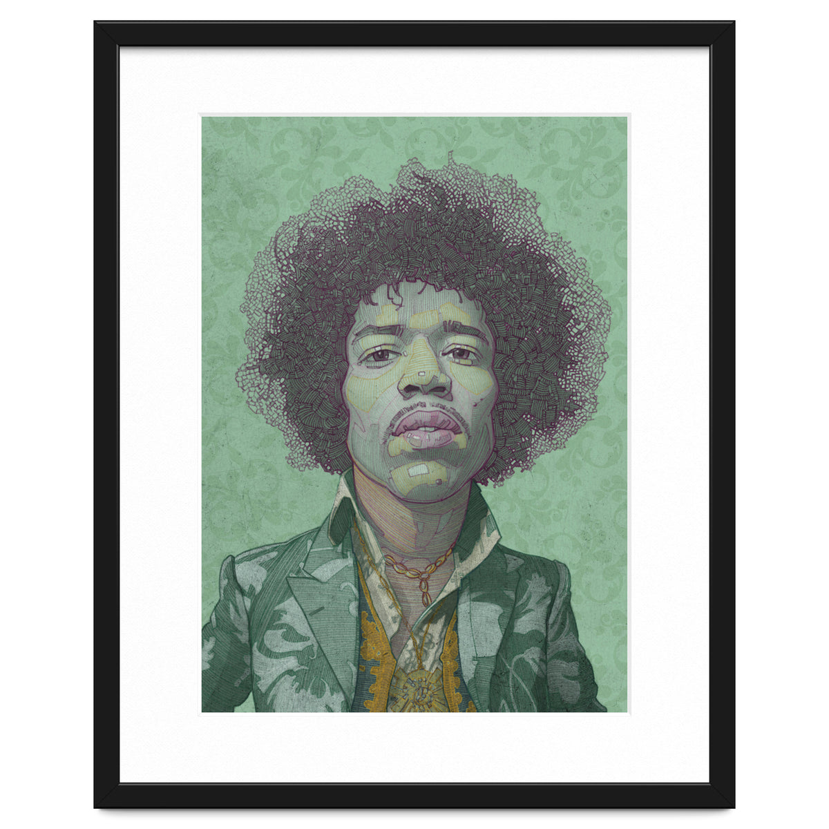 Hendrix Illustration