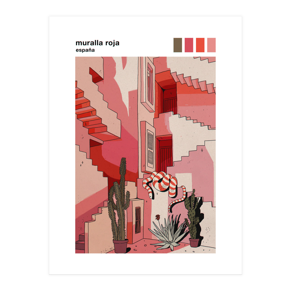 Muralla Roja (Print Only)