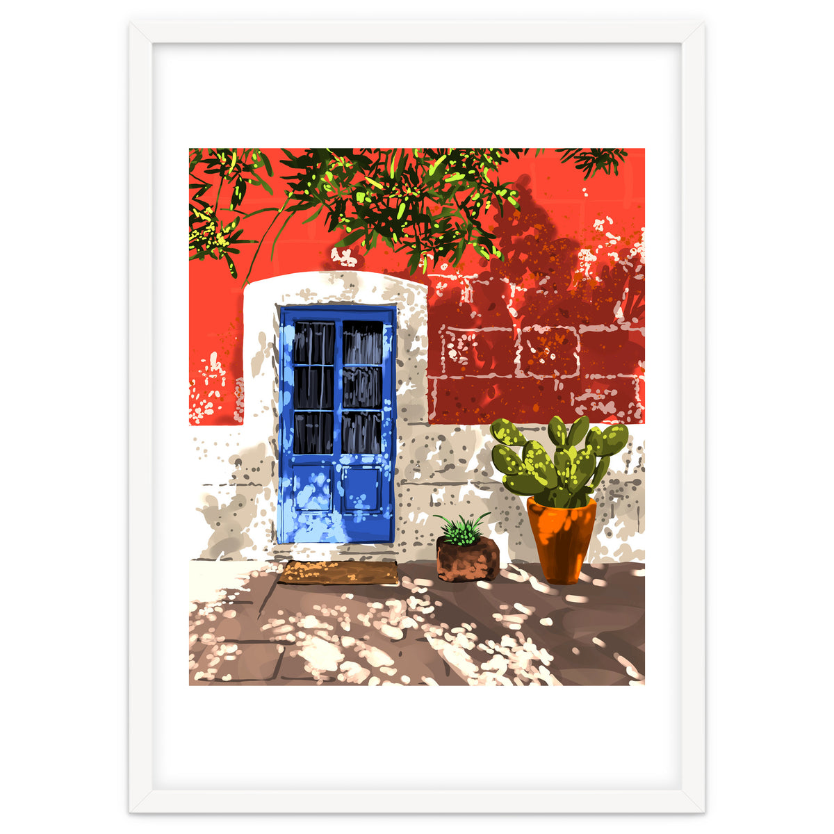 Intentful Living | Summer Architecture Travel Positivity | Optimism Good Vibes Bohemian House Door