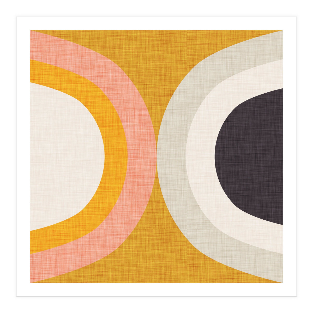 New Mid Mod Yellow  (Print Only)