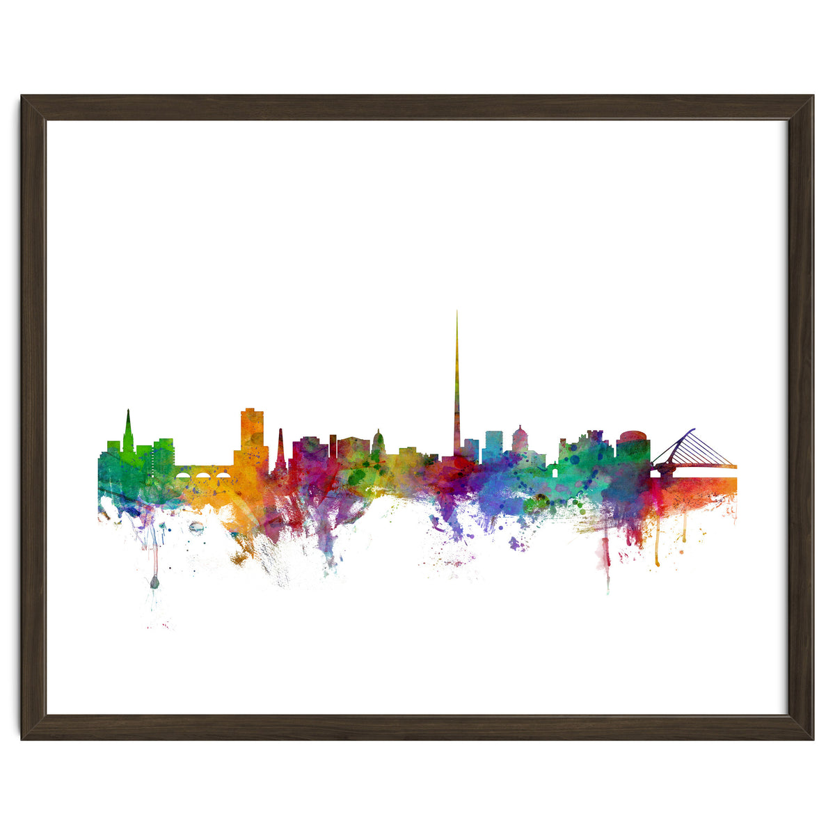 Dublin Ireland Skyline