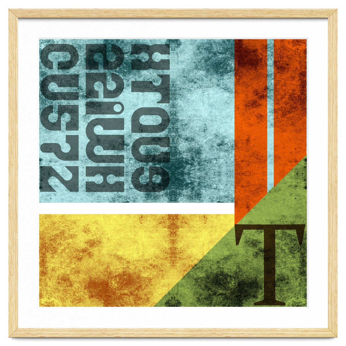 Abstract Industrial Rgby