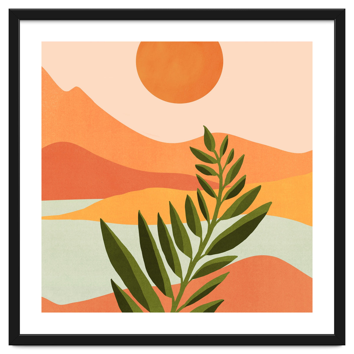 Western Mountain Landscape