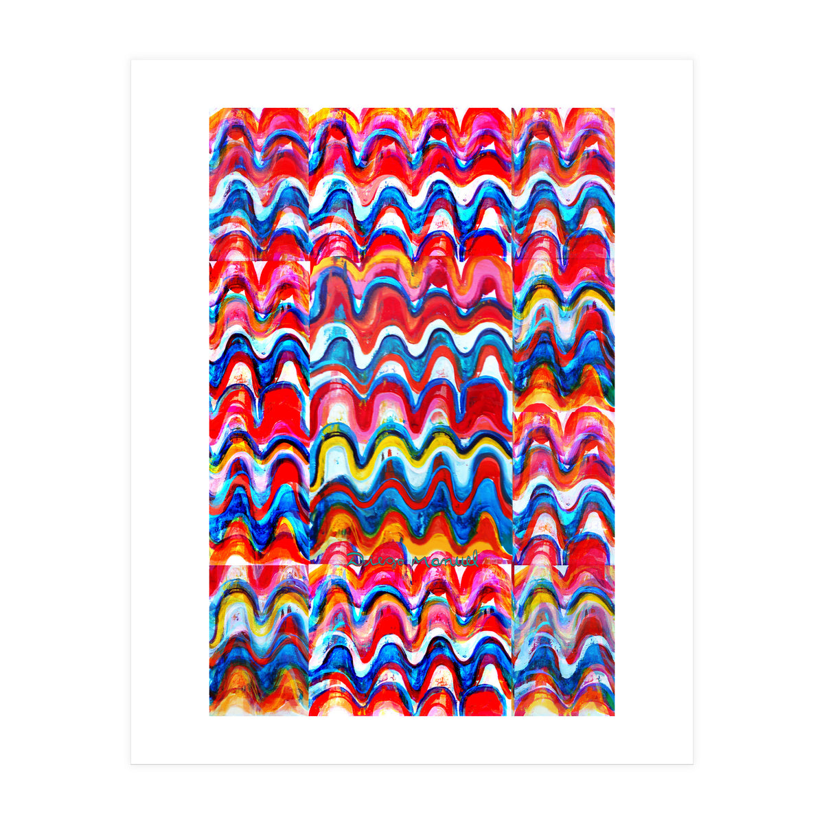 Pop abstract color full (Print Only)